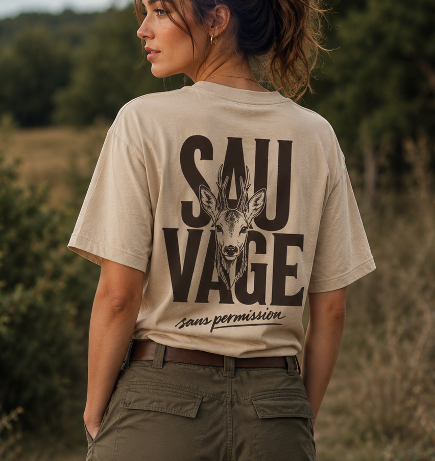 T-SHIRT SAUVAGE
